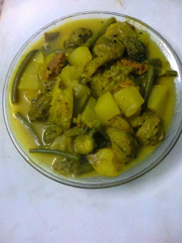 Healthy Papaya Curryraw Papaya Stewpapaya Shukto Cookingenuff 