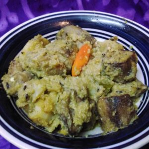 Nutritious Veg. Side Dish/Danta (Katwa) Gravy. - Cookingenuff